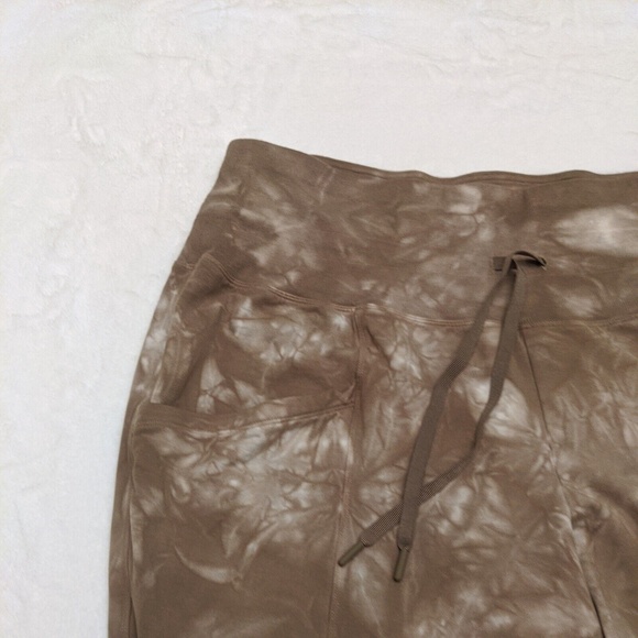 All In Motion Beige Tie Dye High Rise Jogger Sweatpants Size XXL - Picture 2 of 12